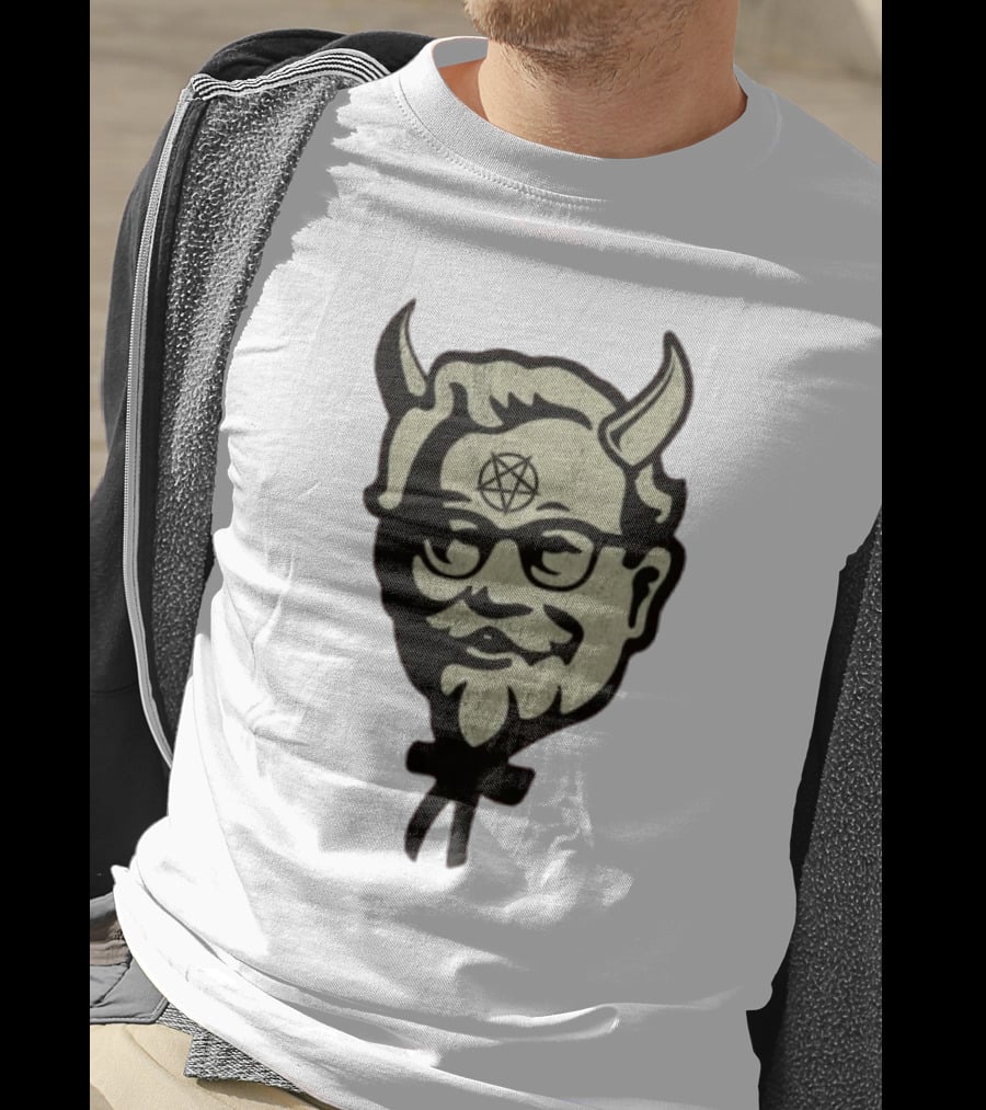 Colonel Satan Devil Horns Pentagram T-Shirt