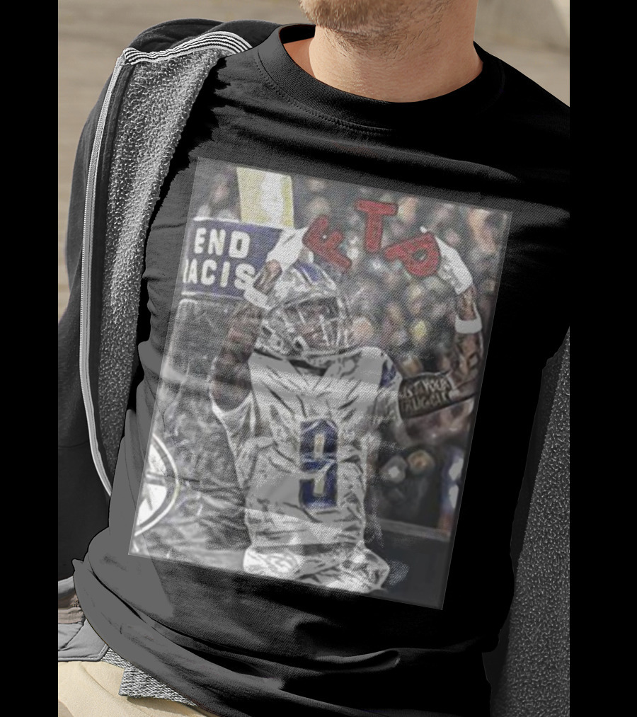 Detroit 313 Store Jameson Williams Football FTP V9 T-Shirt