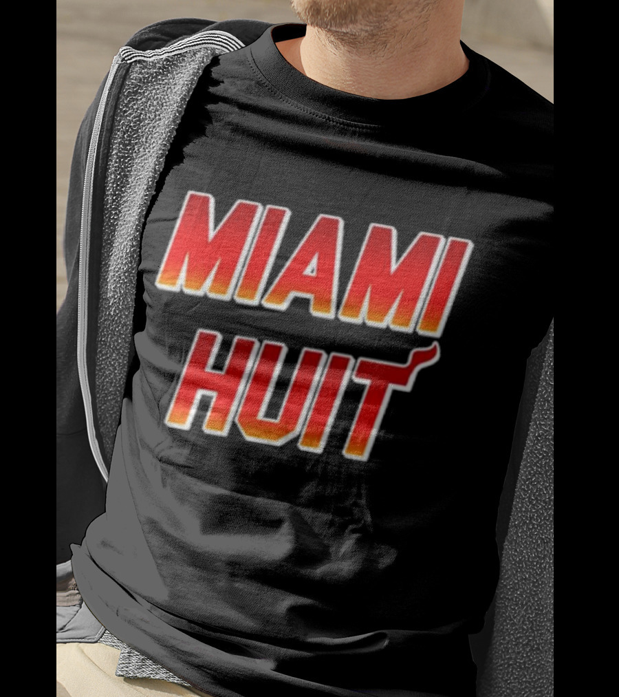 MIAMI HUIT Retro T-Shirt