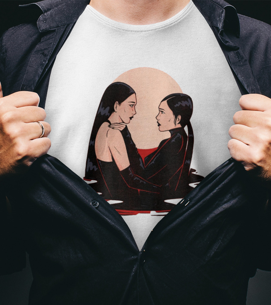 Monster Lovers Under Moonlight T-Shirt