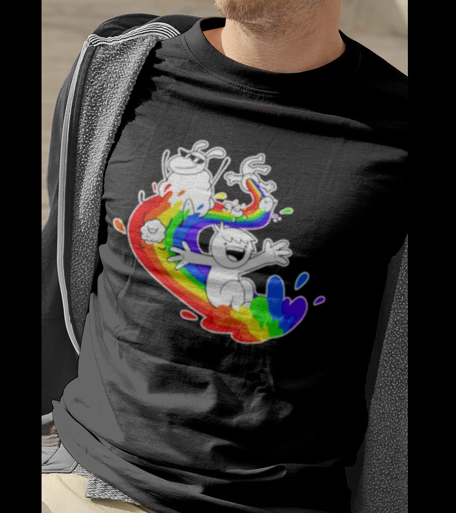 Pride Flavour Rainbow Ride Characters Limited Run T-Shirt