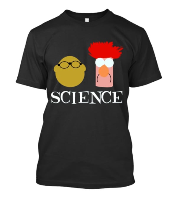 Science Beaker Bunsen Muppet T-Shirt