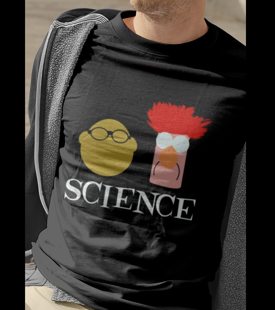Science Beaker Bunsen Muppet T-Shirt