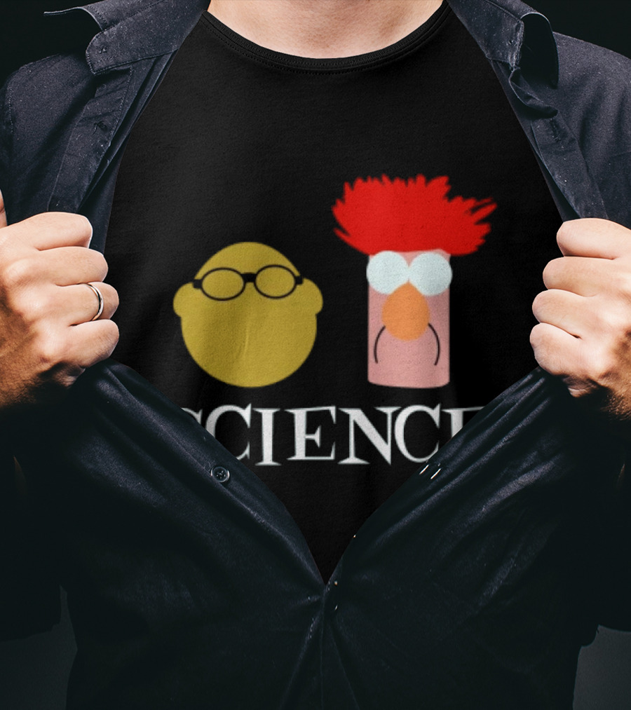 Science Beaker Bunsen Muppet T-Shirt