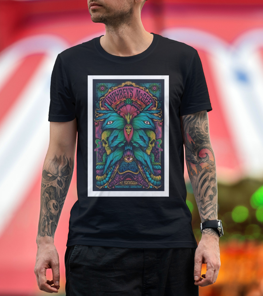 Umphrey’s McGee June 30 Hangar Earth Showroom at Foxwoods Mashantucket Connecticut T-Shirt