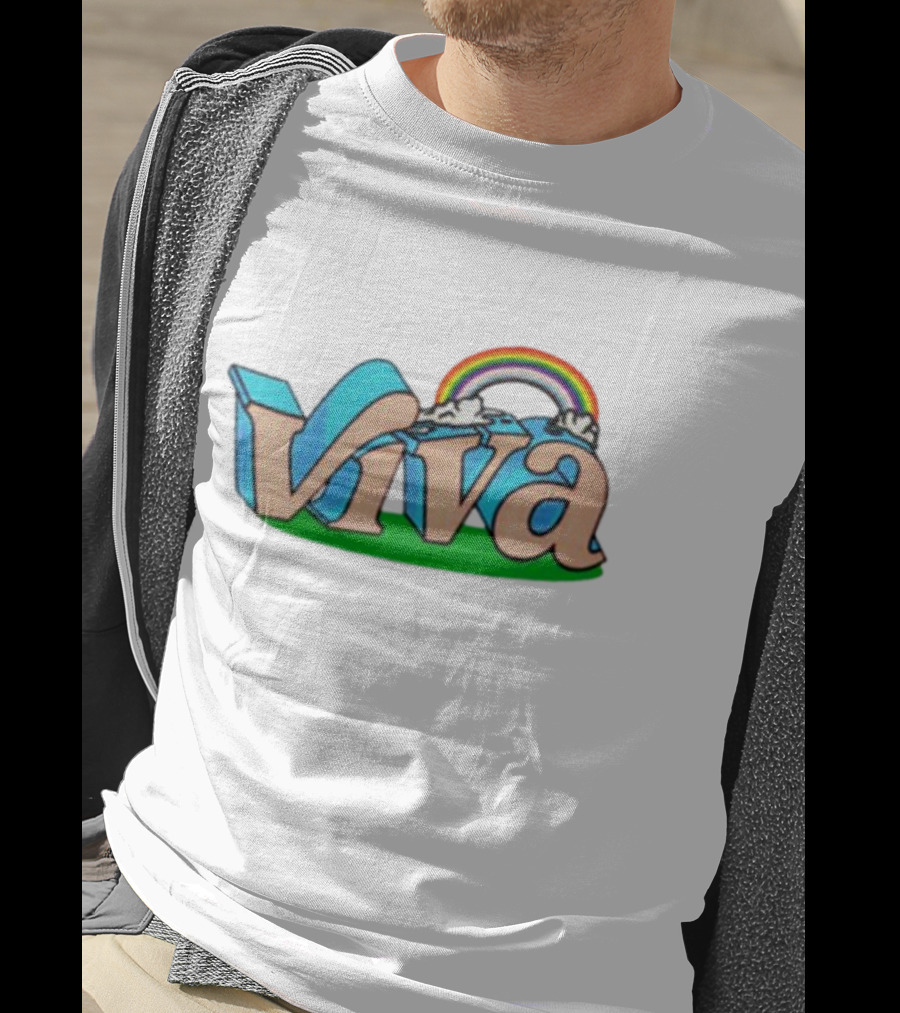 Viva La Pride Rainbow Clouds T-Shirt