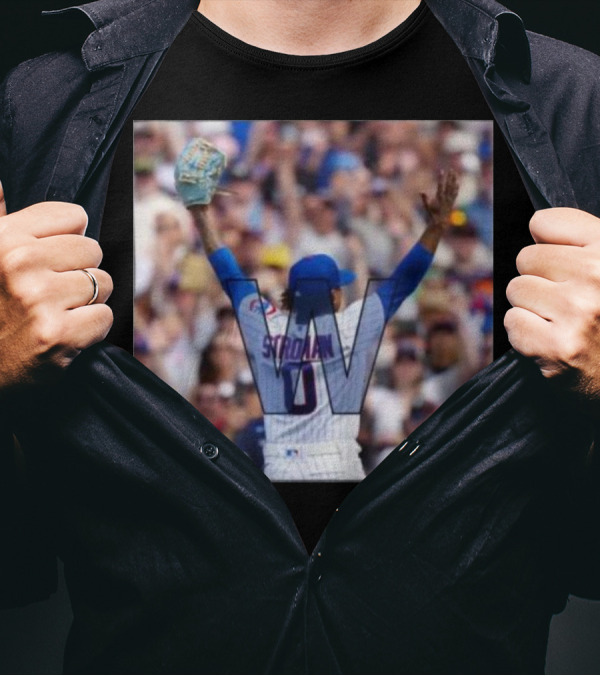W Marcus Stroman Stroshow W Complete Game Shutout T-Shirt