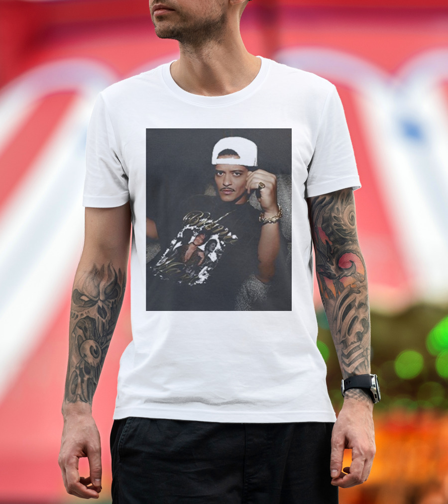 Bruno Mars Inside Bruno Mars T-Shirt Image T-Shirt