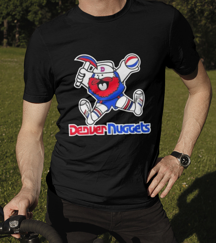 Denver Nuggets Mascot Mitchell And Ness Retro T-Shirt