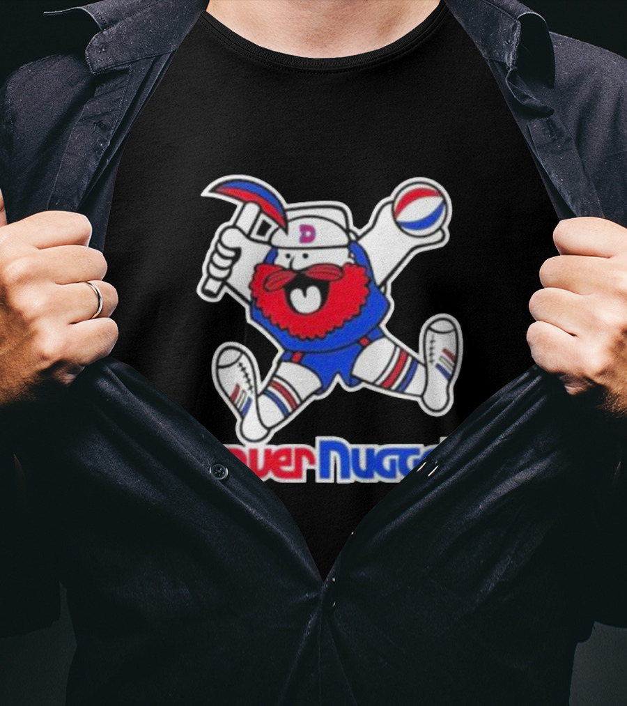 Denver Nuggets Mascot Mitchell And Ness Retro T-Shirt