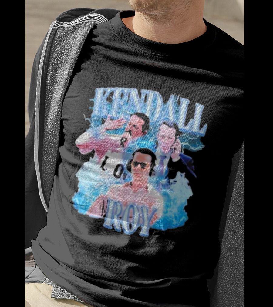 Kendall Roy Disgusting Brothers Iconic Character Moments Electric Blue T-Shirt
