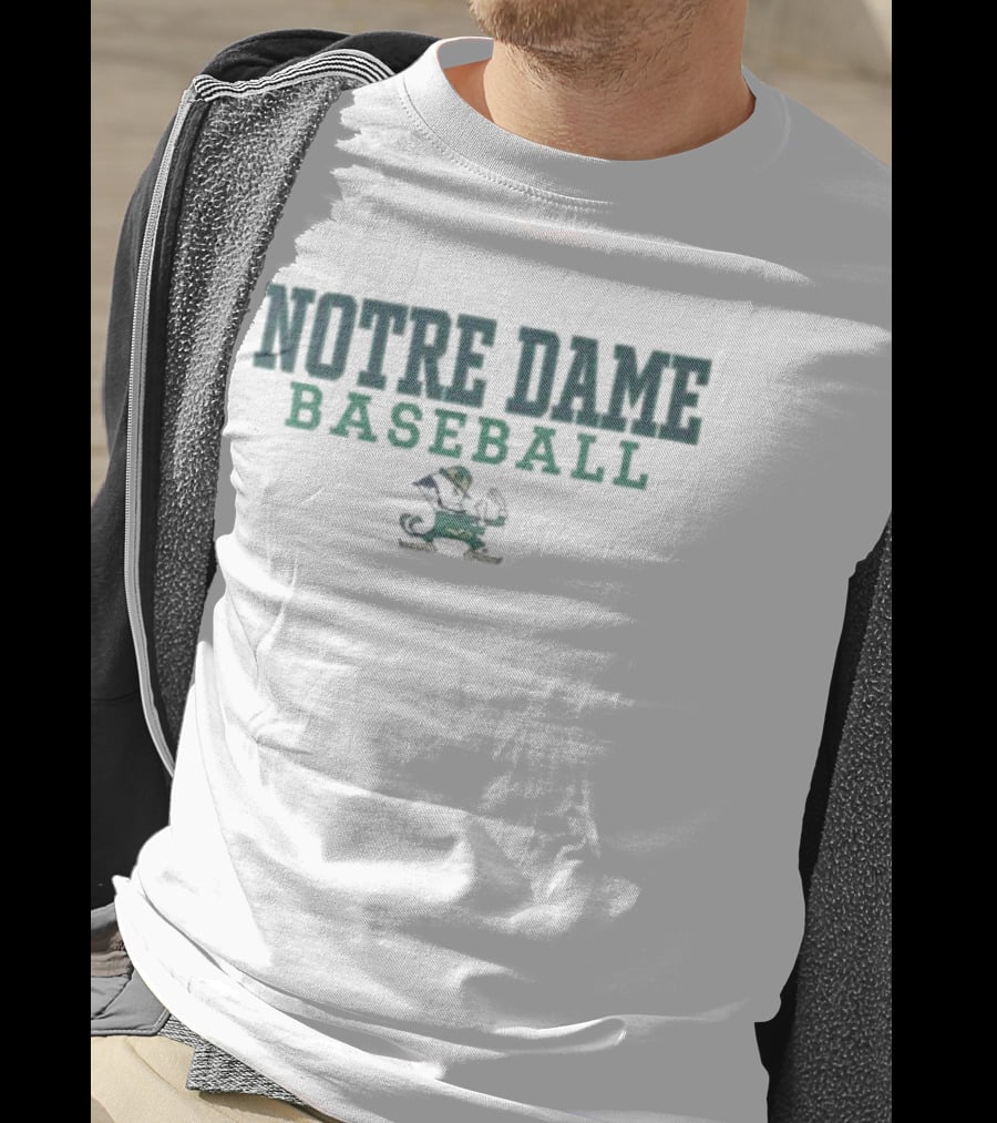Notre Dame Baseball Champion Youth Stacked T-Shirt