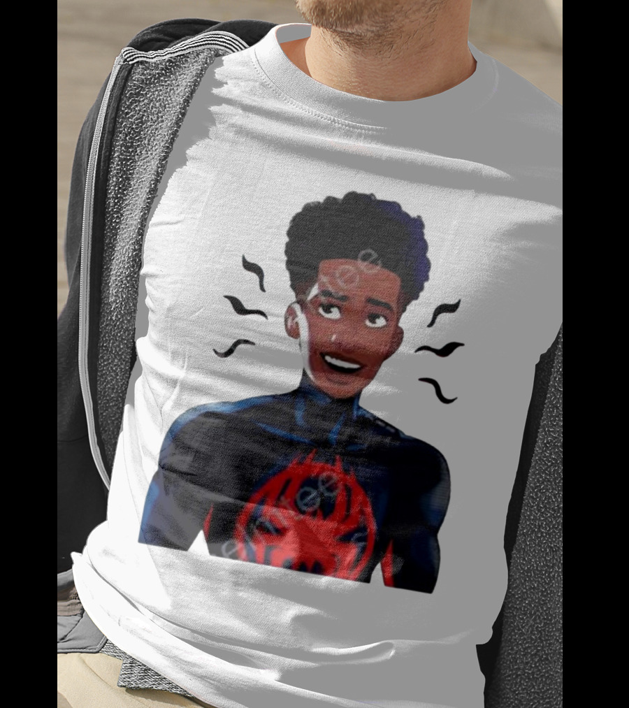 Spider Fam Charms Miles Across The Spider Verse T-Shirt