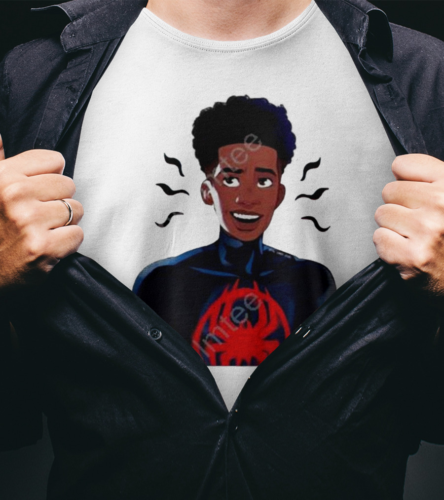 Spider Fam Charms Miles Across The Spider Verse T-Shirt