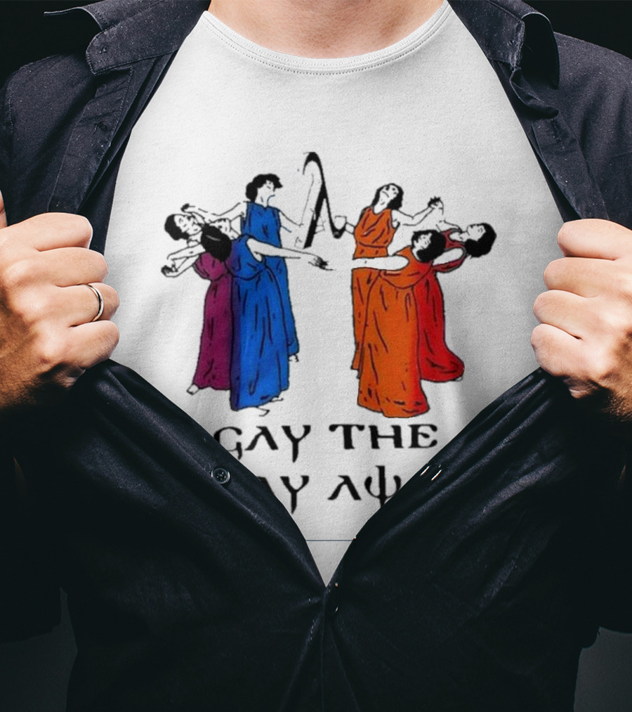 GAY THE PRAY AWAY Rainbow Dancers T-Shirt