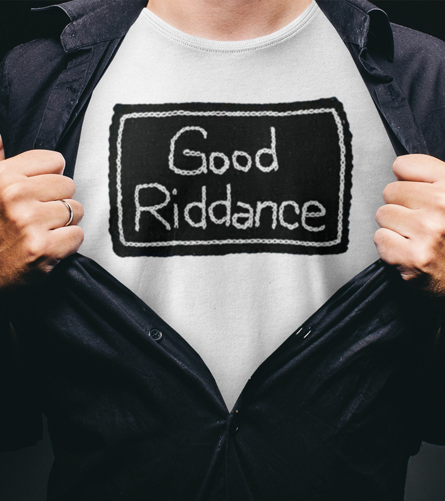 Gracie Abrams Good Riddance Crochet Black Patch T-Shirt