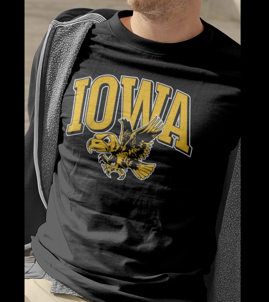 Homefield Apparel Iowa The Hawk Vintage T-Shirt