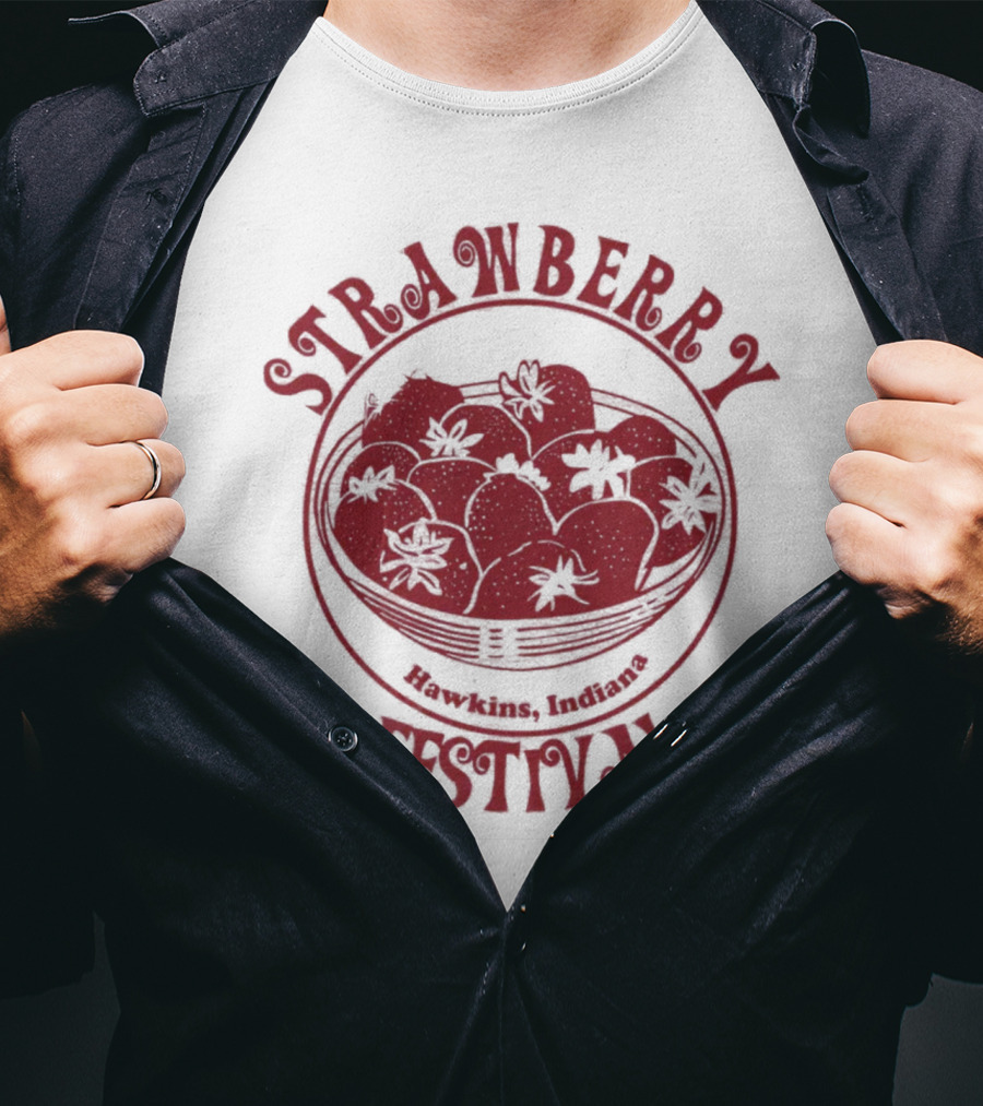 STRAWBERRY FESTIVAL Hawkins Indiana T-Shirt