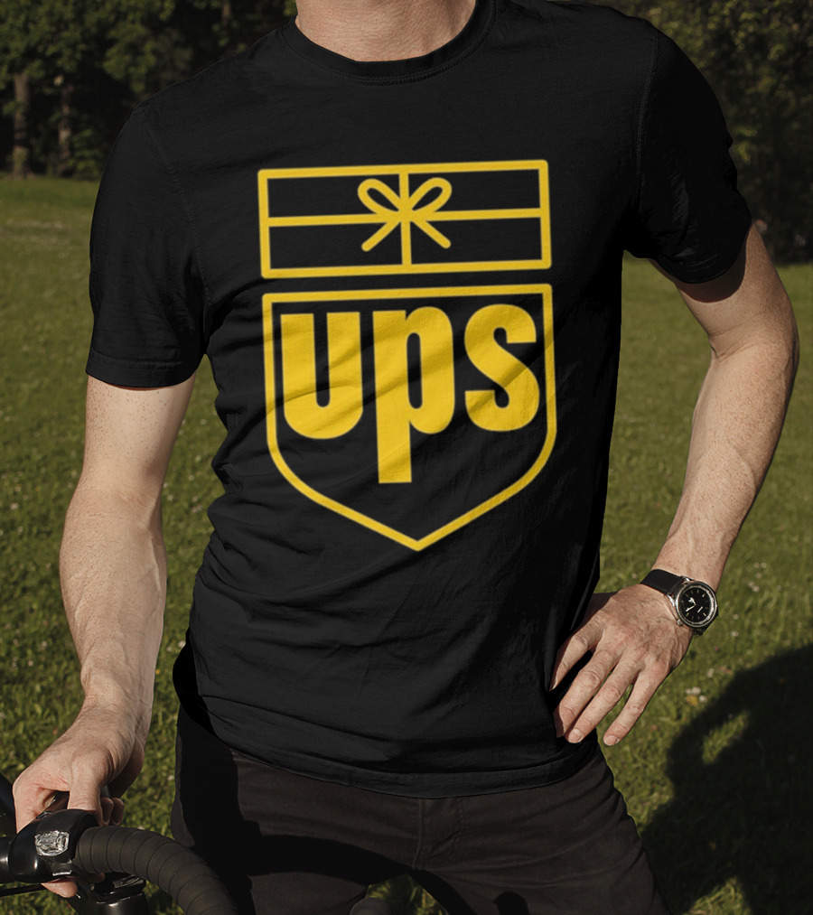 Fat Kid Deals UPS Logo Parody United Parcel Service T-Shirt