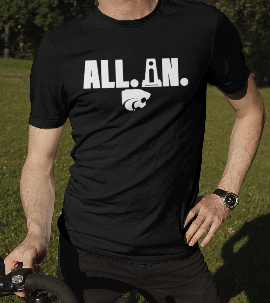 Kansas State Wildcats All In Tylor Perry T-Shirt