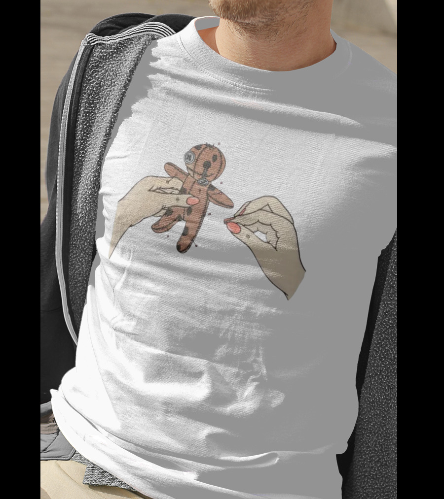 Xplr Shop Voodoo Doll Stitching Hands T-Shirt