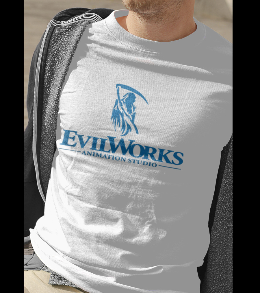 Evil Works Animation Studio Half Evil Shop T-Shirt