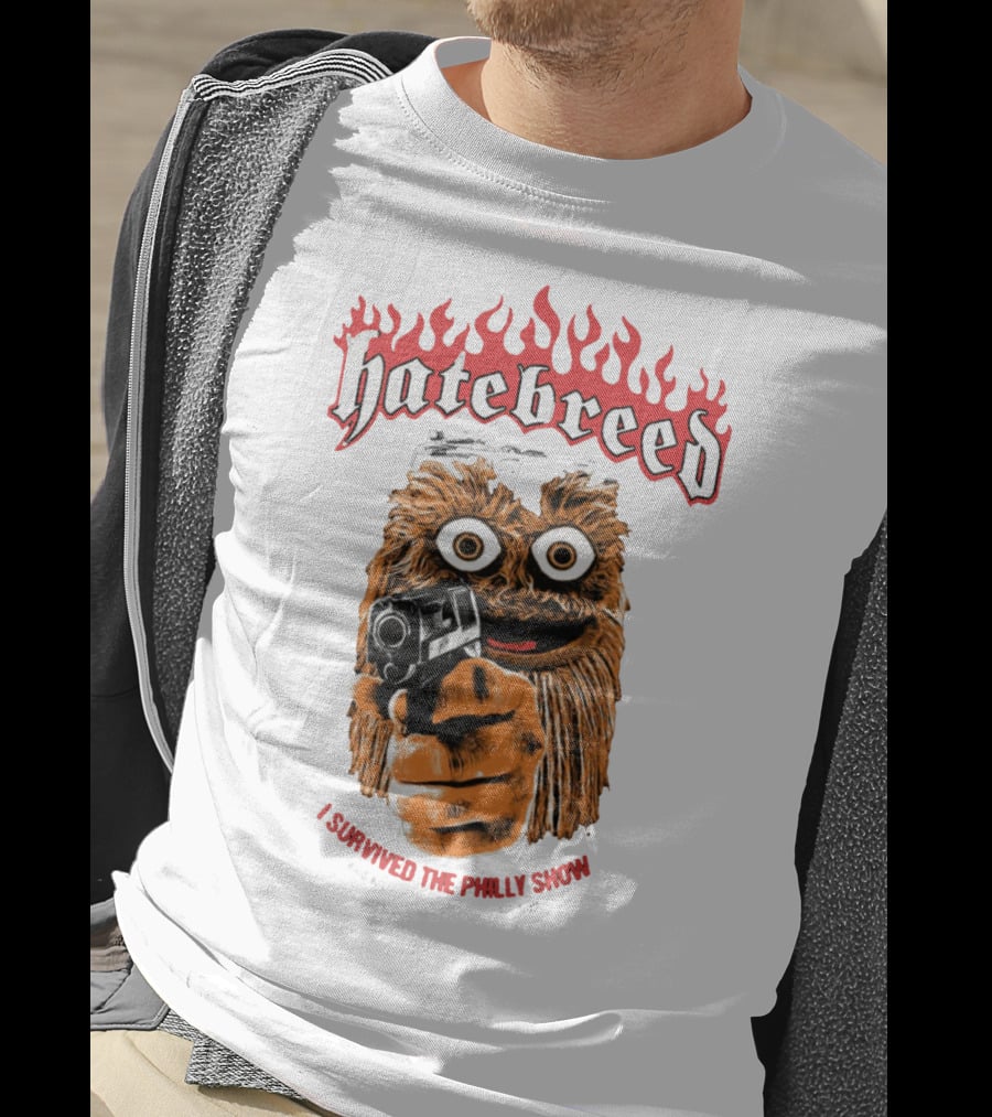 Hatebreed I Survived The Philly Show And All I Got T-Shirt