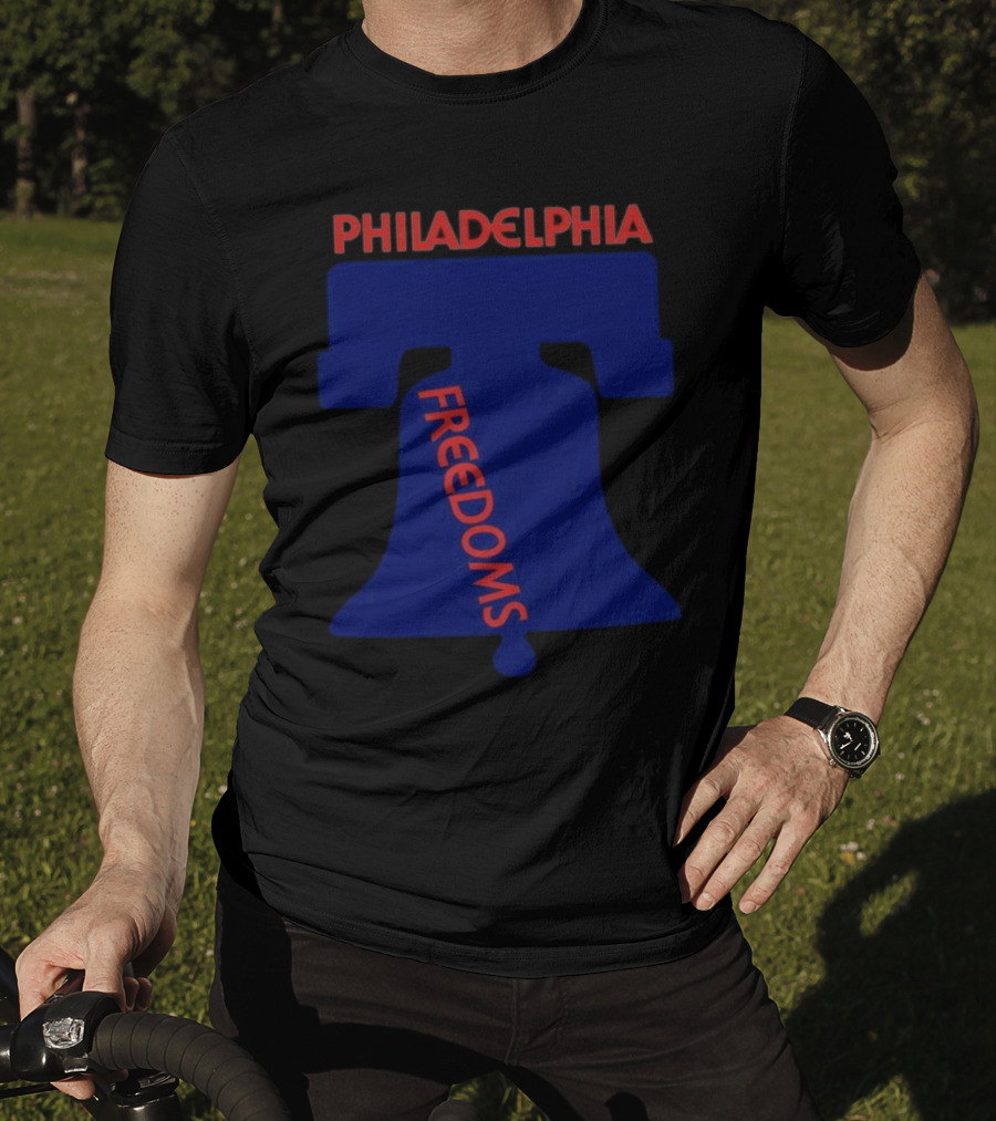Philadelphia Freedoms Liberty Bell T-Shirt