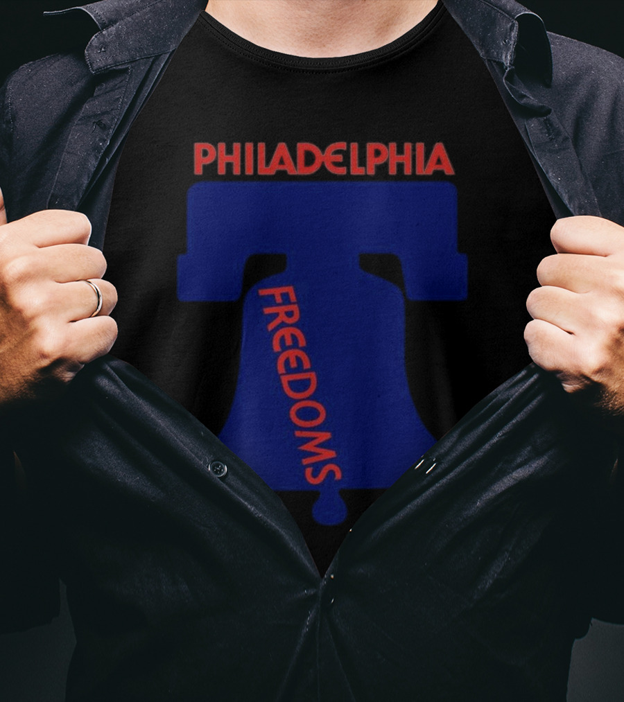 Philadelphia Freedoms Liberty Bell T-Shirt