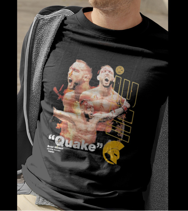 Brad Riddell Quake One City Kickboxing Image T-Shirt