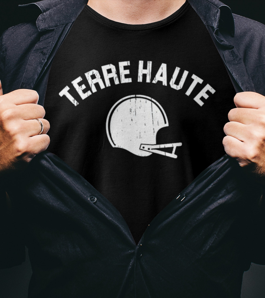 TERRE HAUTE Football Helmet Classic T-Shirt