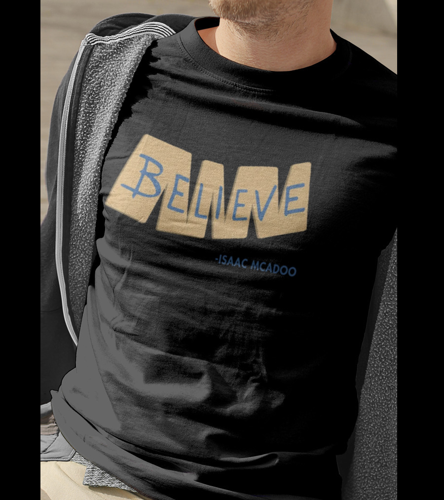 Ted Lasso Season 3 Believe Isaac McAdoo T-Shirt