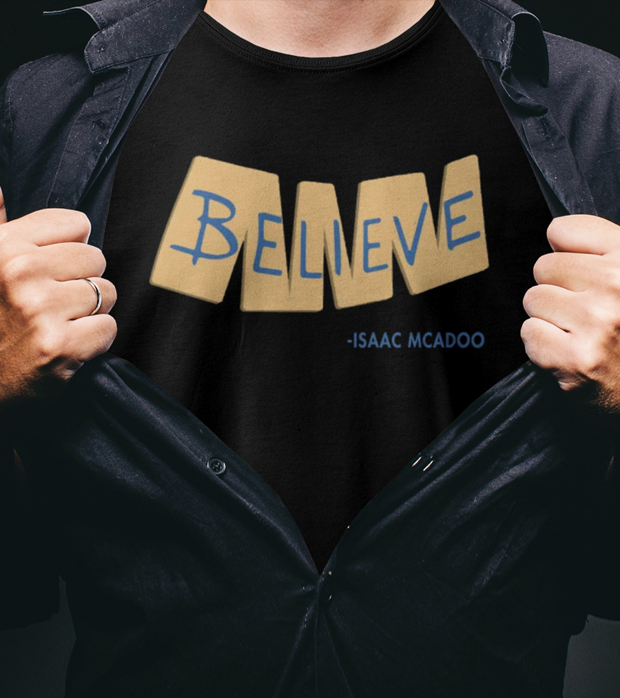 Ted Lasso Season 3 Believe Isaac McAdoo T-Shirt