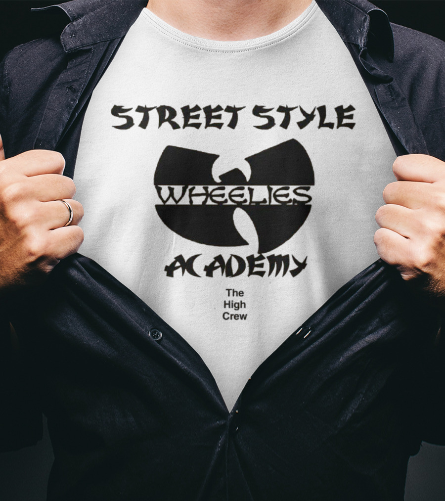 Street Style Wheelies Academy The High Crew T-Shirt
