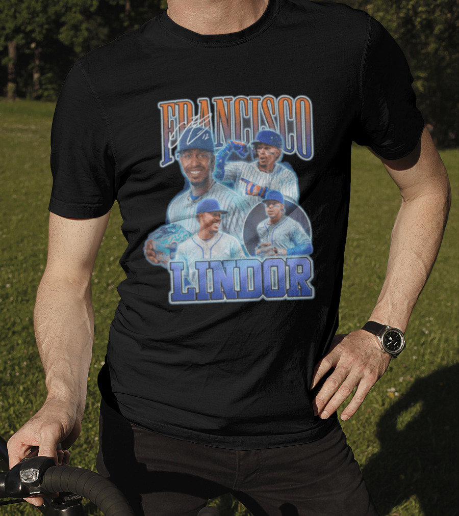 Francisco Lindor Signature Series Baseball Player T-Shirt