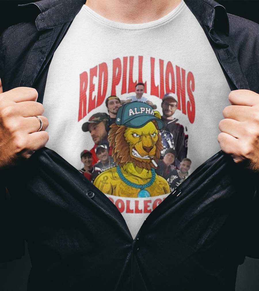 Red Pill Lions NFT Collection Alpha T-Shirt