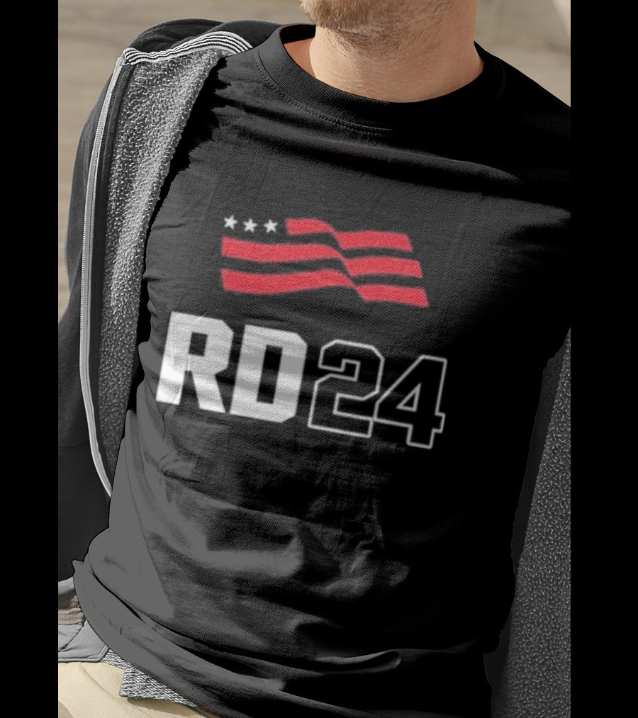 Casey DeSantis RD24 American Flag T-Shirt