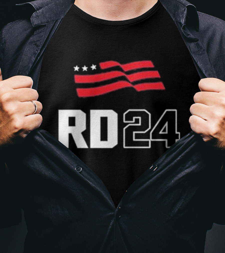 Casey DeSantis RD24 American Flag T-Shirt