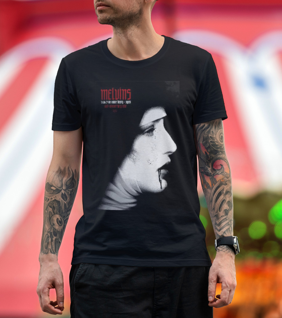 Melvins 30th Anniversary Tour Tvornica Kulture 2013 T-Shirt