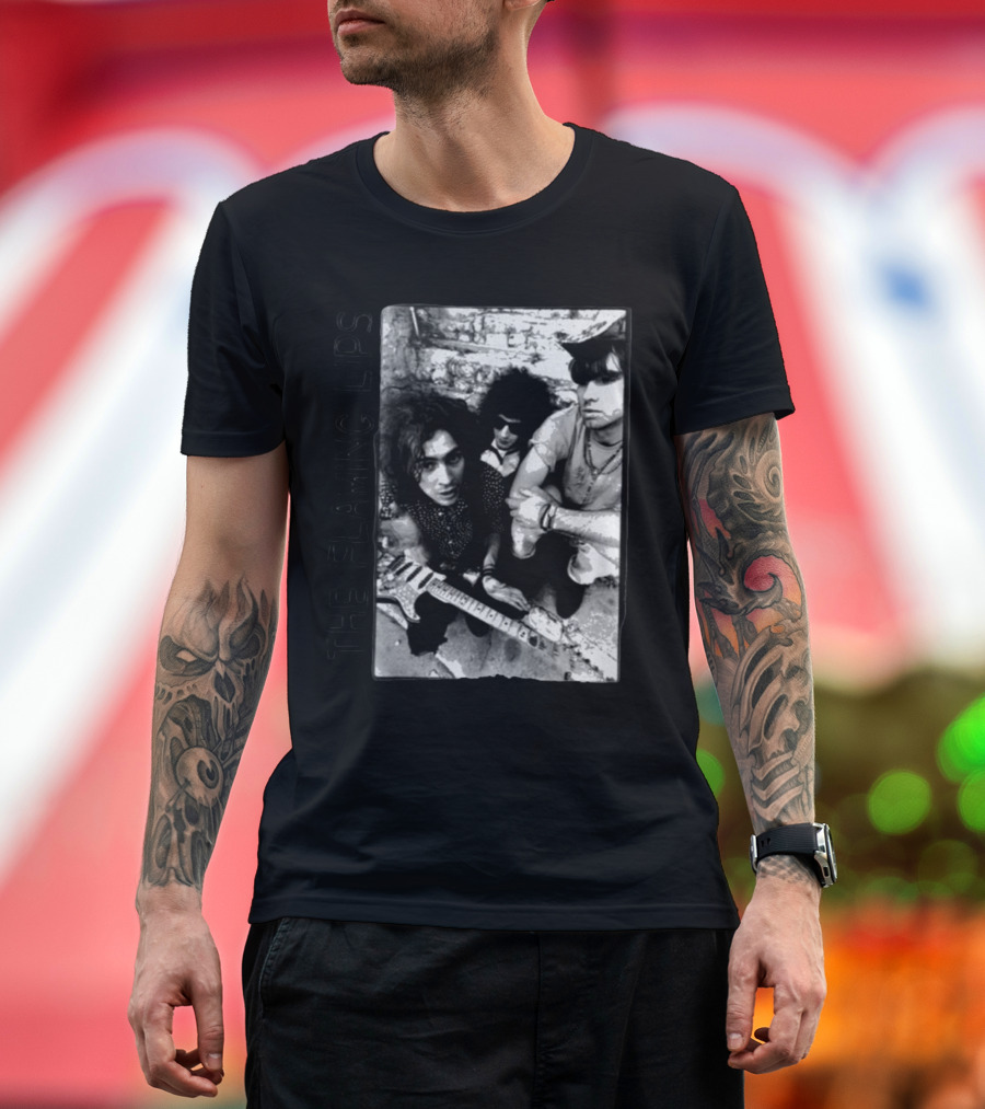 The Flaming Lips She Don’t Use Jelly Black and White Band Photo T-Shirt