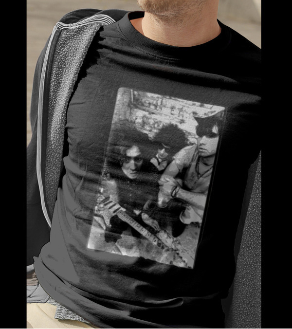 The Flaming Lips She Don’t Use Jelly Black And White Band Photo T-Shirt