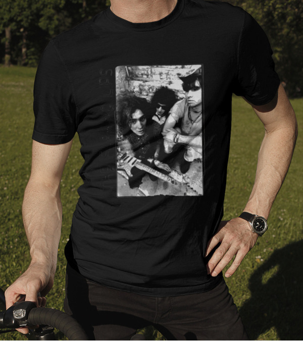 The Flaming Lips She Don’t Use Jelly Black And White Band Photo T-Shirt