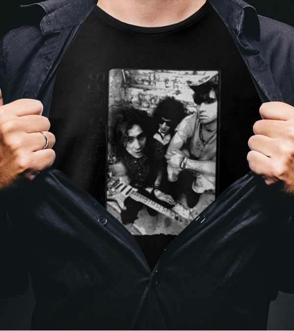 The Flaming Lips She Don’t Use Jelly Black And White Band Photo T-Shirt