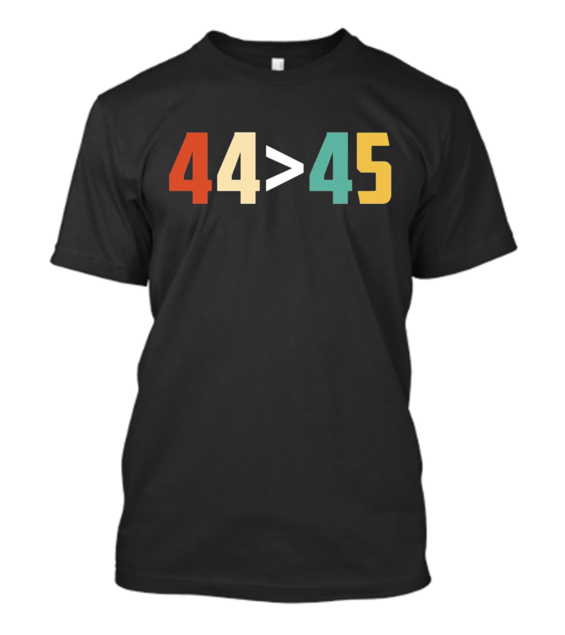 44 Greater Than 45 Retro Colors T-Shirt