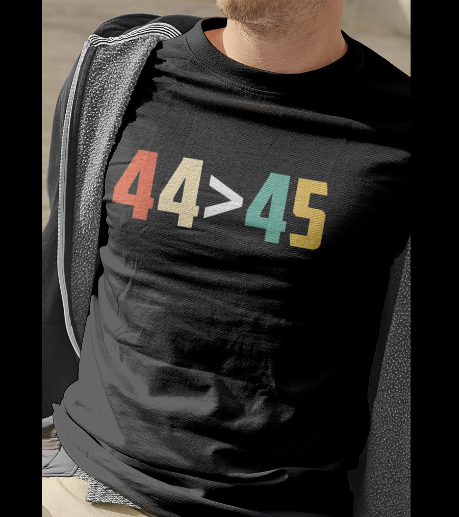 44 Greater Than 45 Retro Colors T-Shirt