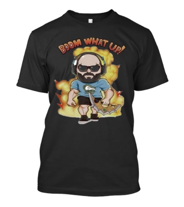 Boom What Up Nikola Jokic Gamer Style Explosion T-Shirt