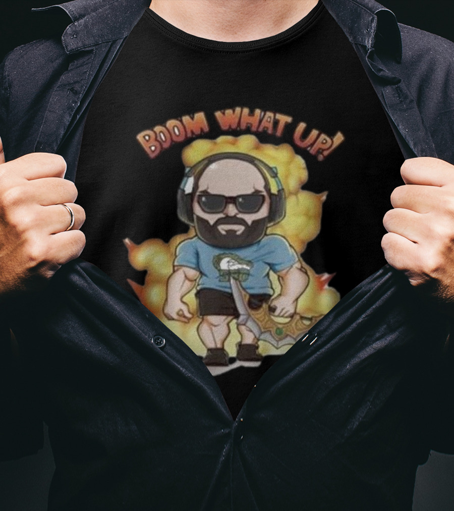 Boom What Up Nikola Jokic Gamer Style Explosion T-Shirt