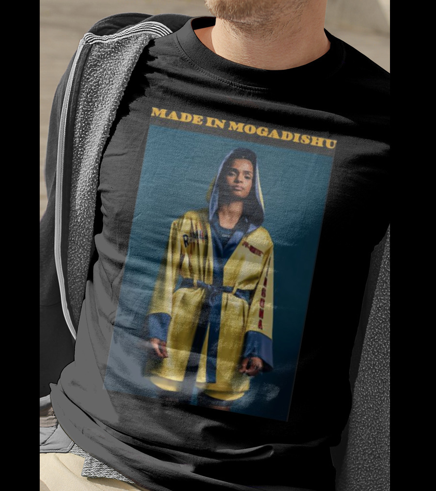 Made In Mogadishu Boxing Robe DAZN Athlete Promo T-Shirt