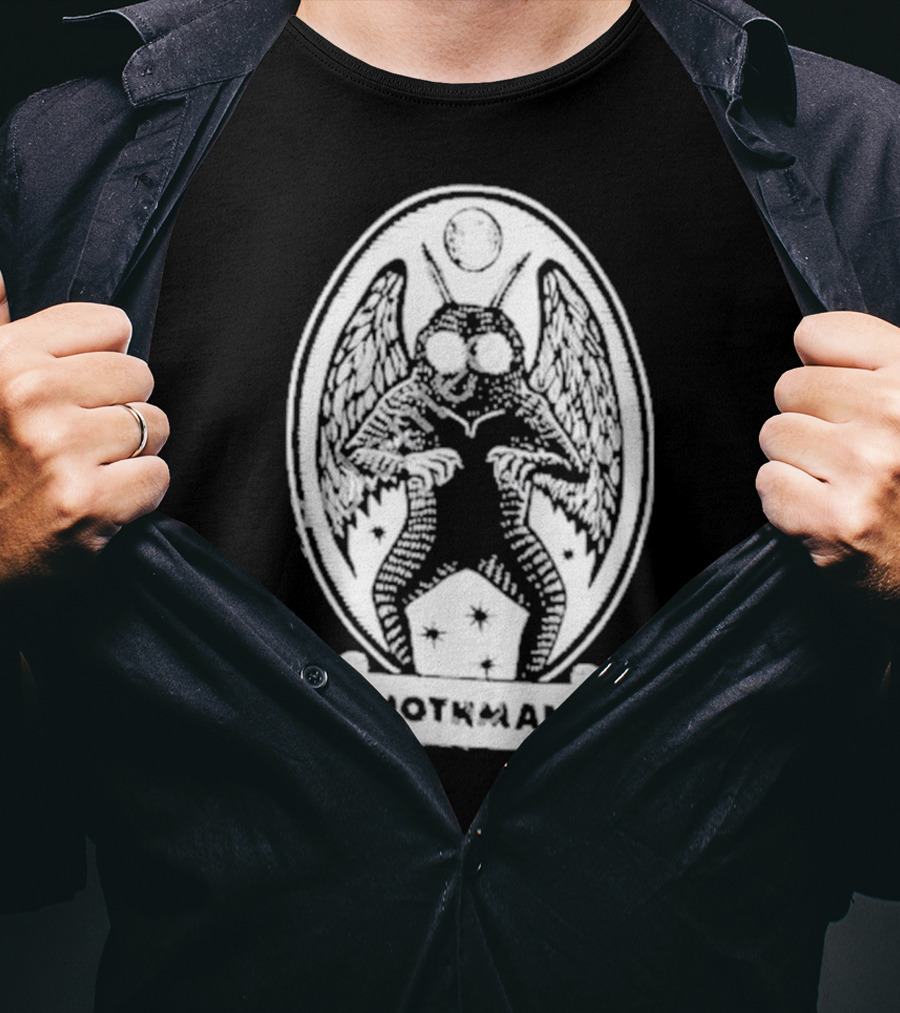 Emery Mothman Celestial Frame T-Shirt