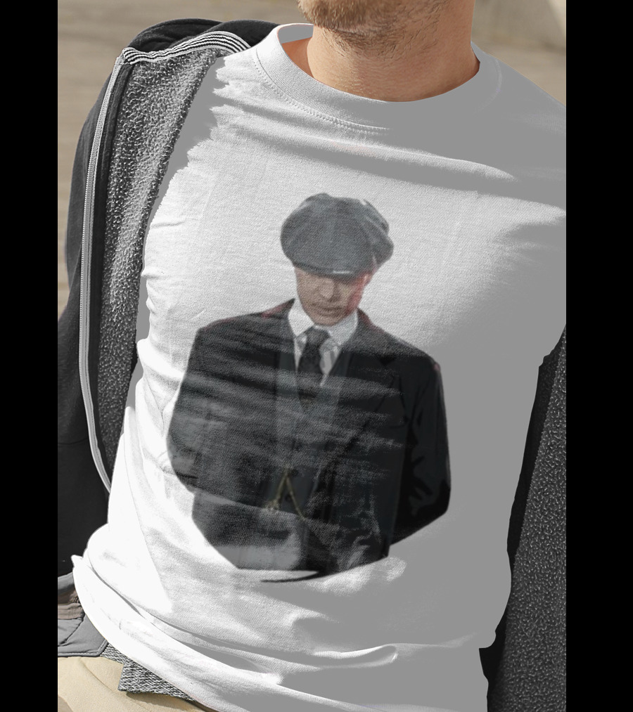 Peaky Blinders Thomas Shelby Suit And Cap Iconic T-Shirt